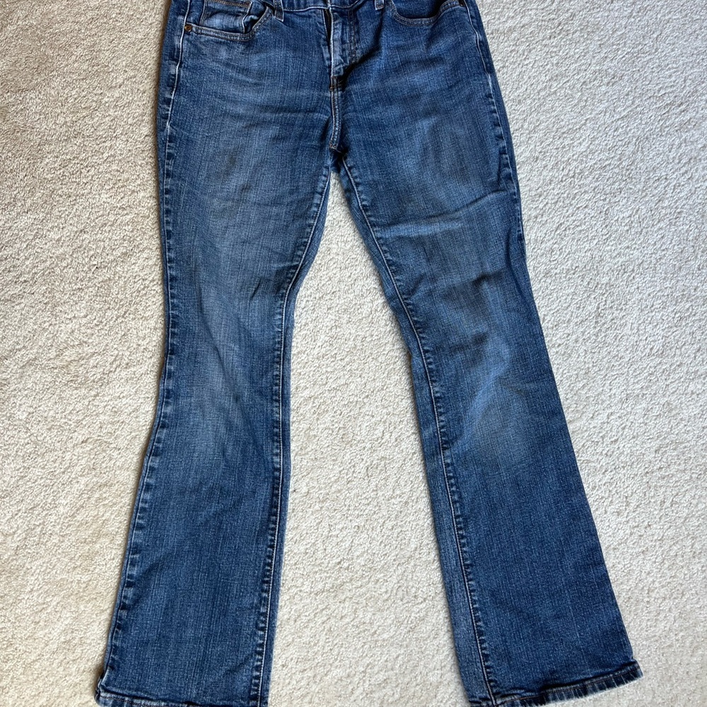 Women's Levi's Bootcut Blue Jeans